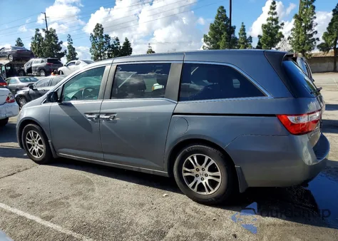 2012 Honda Odyssey Exl z USA, uszkodzony, nr VIN 5FNRL5H68CB094879